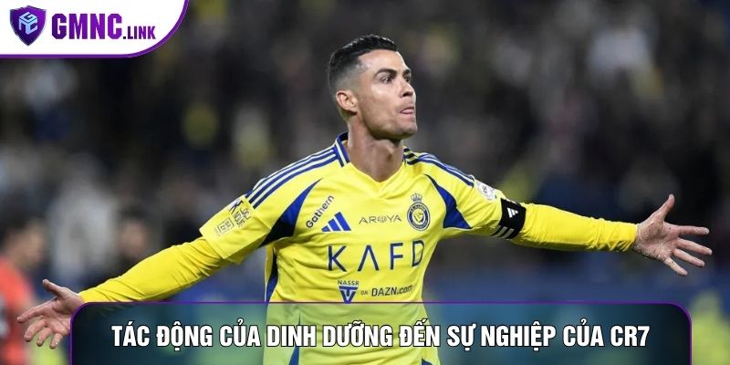 Tác động của dinh dưỡng đến sự nghiệp của CR7